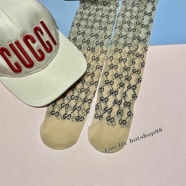 gucci古奇專櫃秀場款經典爆款連褲襪印花絲襪 mmyj1874